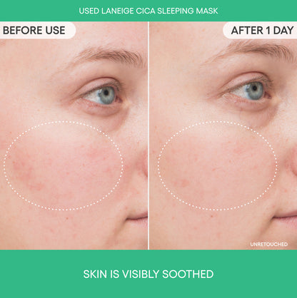 Cica Sleeping Mask with Centella Asiatica for Moisture Barrier Support